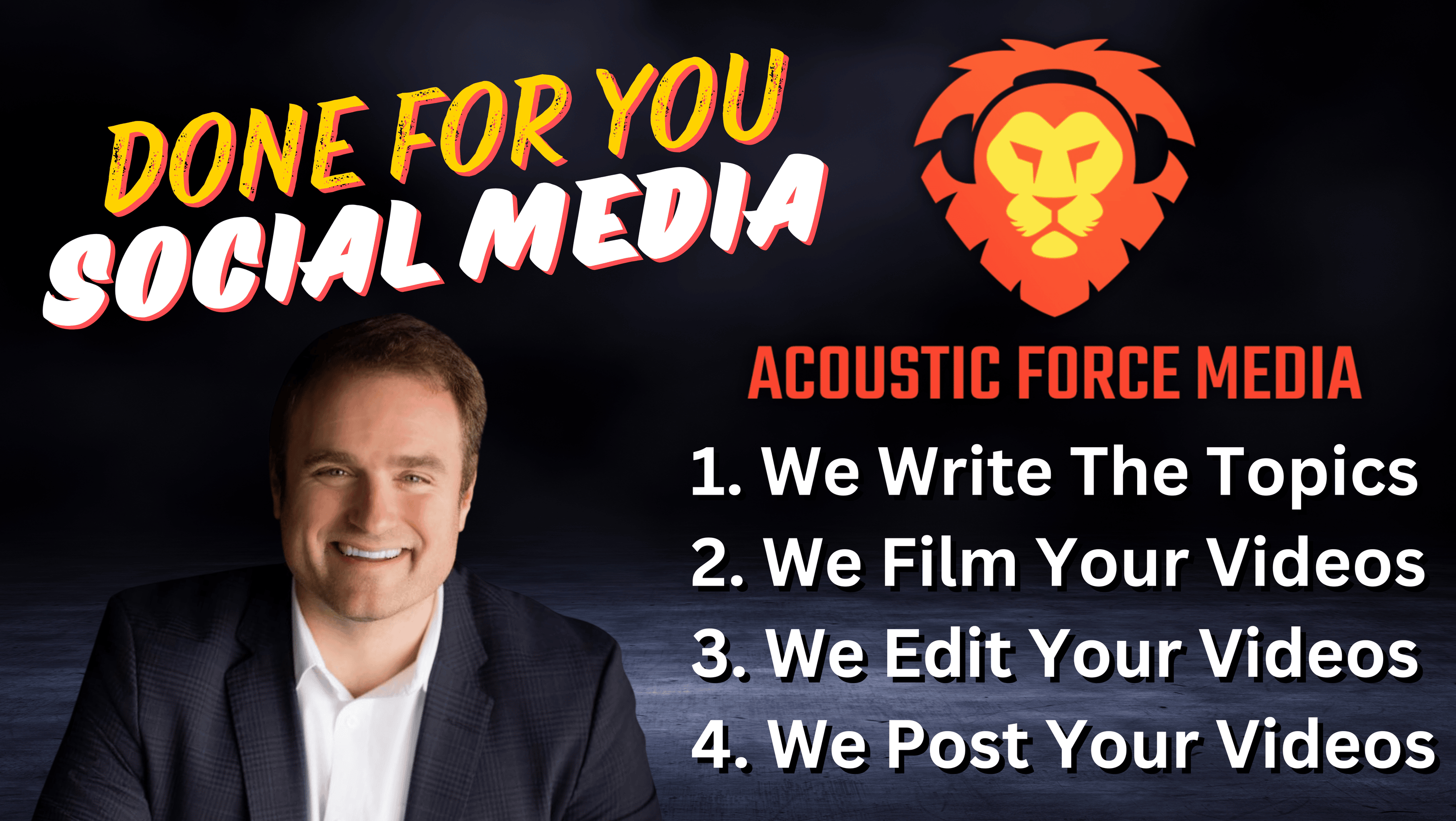 Acoustic Force Media - Done For You Social Media